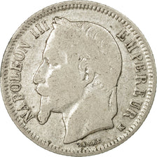 Coin, France, Napoleon III, Napoléon III, Franc, 1867, Bordeaux, F(12-15)