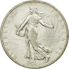 Coin, France, Semeuse, 2 Francs, 1912, Paris, AU(50-53), Silver, KM:845.1