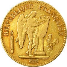 Coin, France, Génie, 20 Francs, 1849, Paris, VF(30-35), Gold, KM:757
