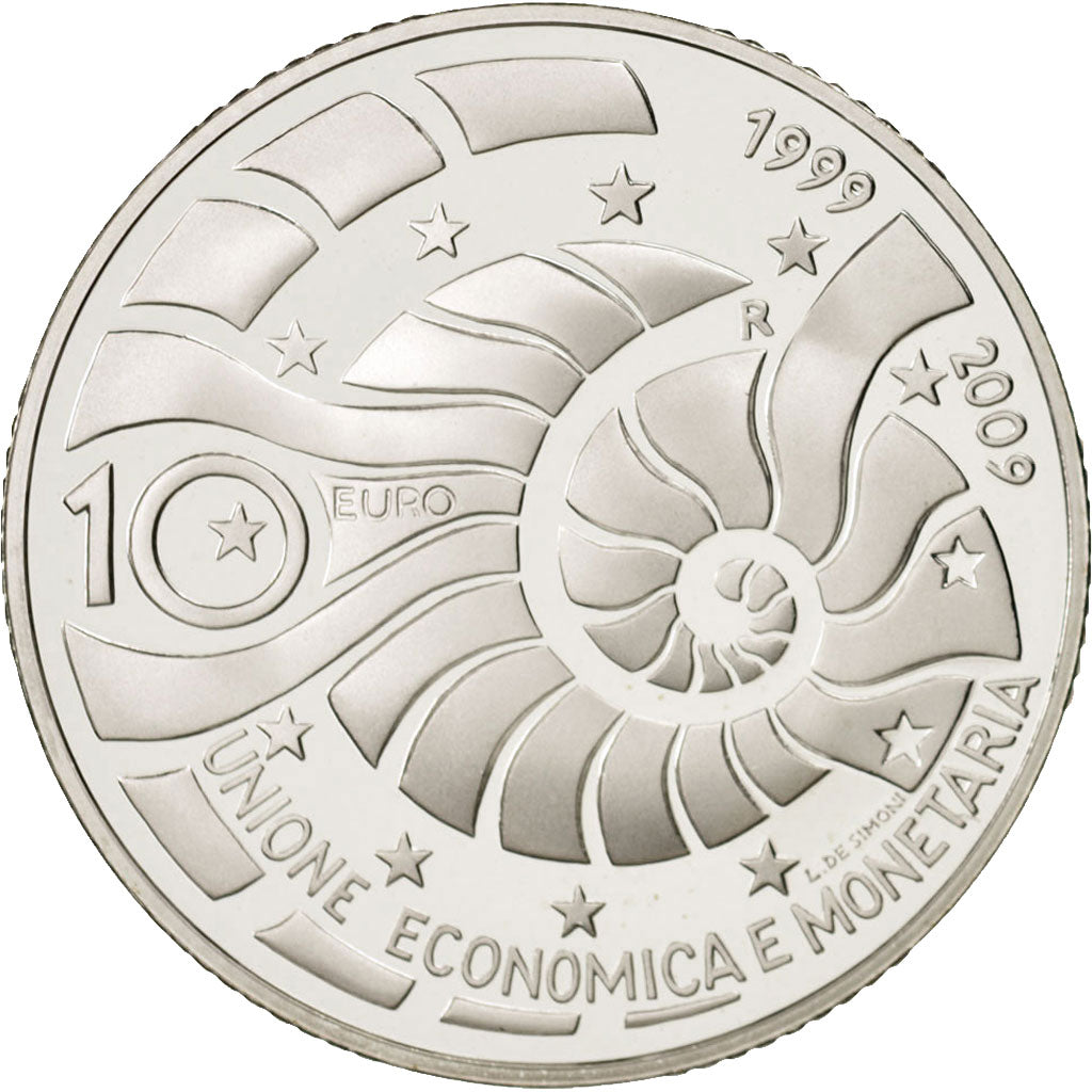 San Marino, 10 Euro, 2009, Silver, KM:516
