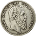 Coin, German States, WURTTEMBERG, Karl I, 5 Mark, 1876, Freudenstadt, VF(30-35)