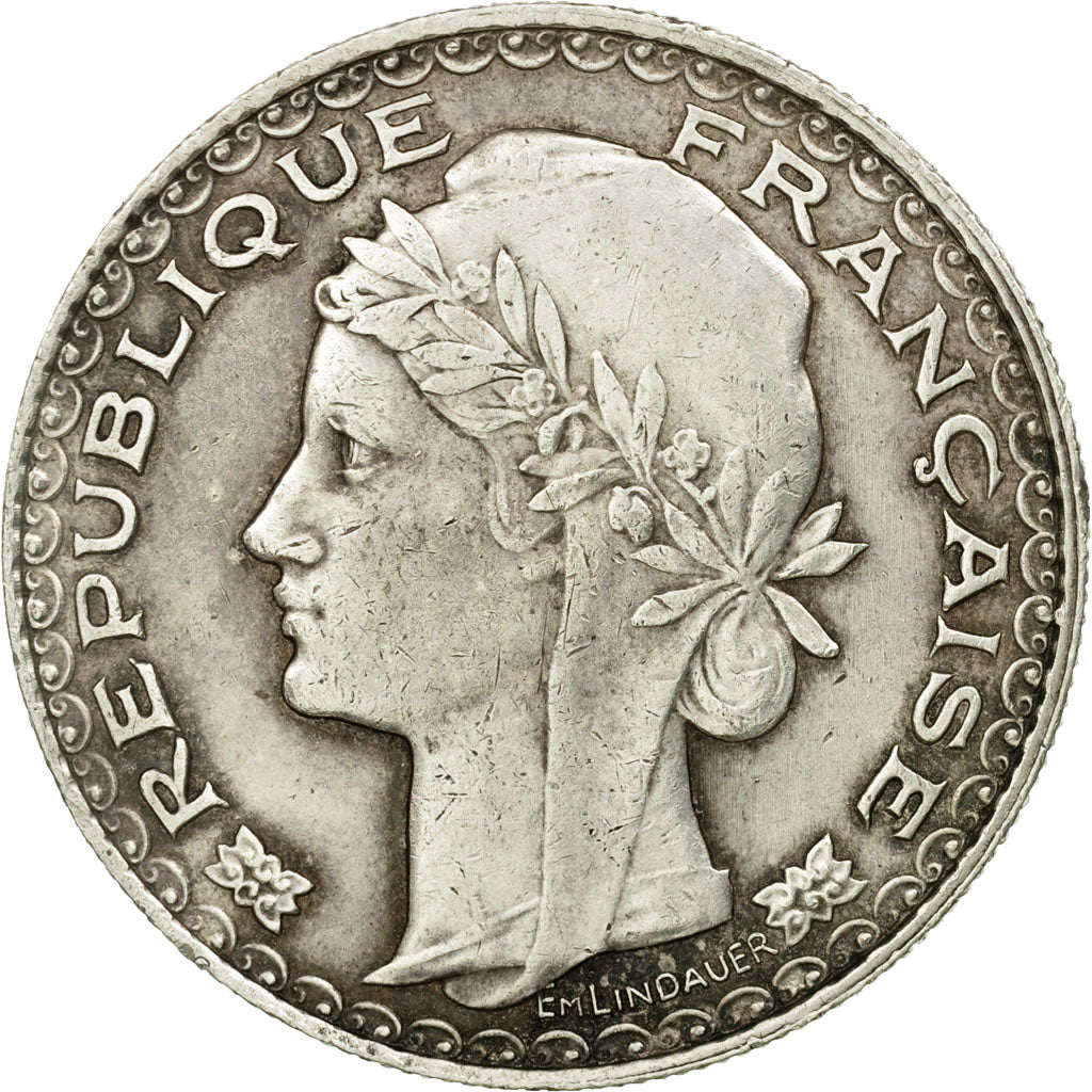 Coin, FRENCH INDO-CHINA, Piastre, 1931, Paris, AU(50-53), Silver, KM:19