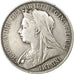 Coin, Great Britain, Victoria, Crown, 1900, EF(40-45), Silver, KM:783