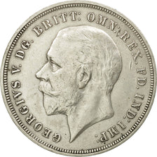 Coin, Great Britain, George V, Crown, 1935, AU(50-53), Silver, KM:842