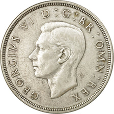 Coin, Great Britain, George VI, Crown, 1937, AU(50-53), Silver, KM:857