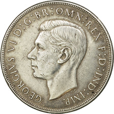 Coin, Australia, George VI, Crown, 1937, Melbourne, AU(55-58), Silver, KM:34