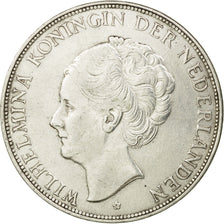 Münze, Niederlande, Wilhelmina I, 2-1/2 Gulden, 1929, Utrecht, VZ, Silber