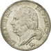 Munten, Frankrijk, Louis XVIII, Louis XVIII, 5 Francs, 1821, Paris, PR, Zilver