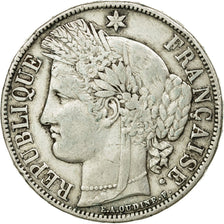 Coin, France, Cérès, 5 Francs, 1870, Paris, EF(40-45), Silver, KM:819
