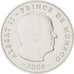 Monaco, 5 Euro, 2008, STGL, Silber, Gadoury:3, KM:197
