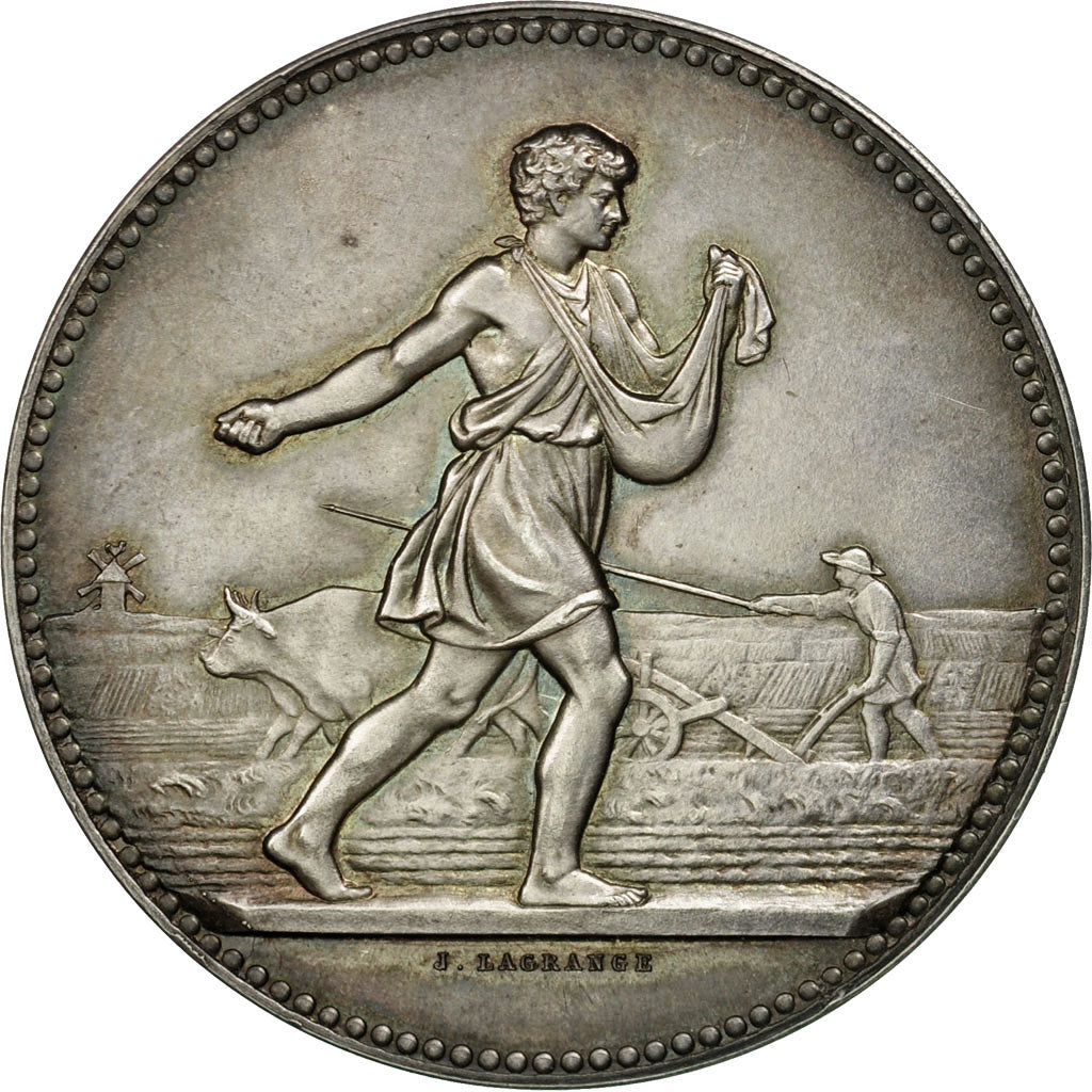 France, Token, Comice agricole de l'arrondissement de Rouen, Lagrange, MS(63)