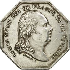 France, Token, Louis XVIII, Chambre de Commerce de Dieppe, 1809, Andrieu