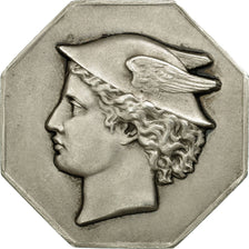 France, Token, Chambre de Commerce de Dieppe, 1936, AU(55-58), Silver