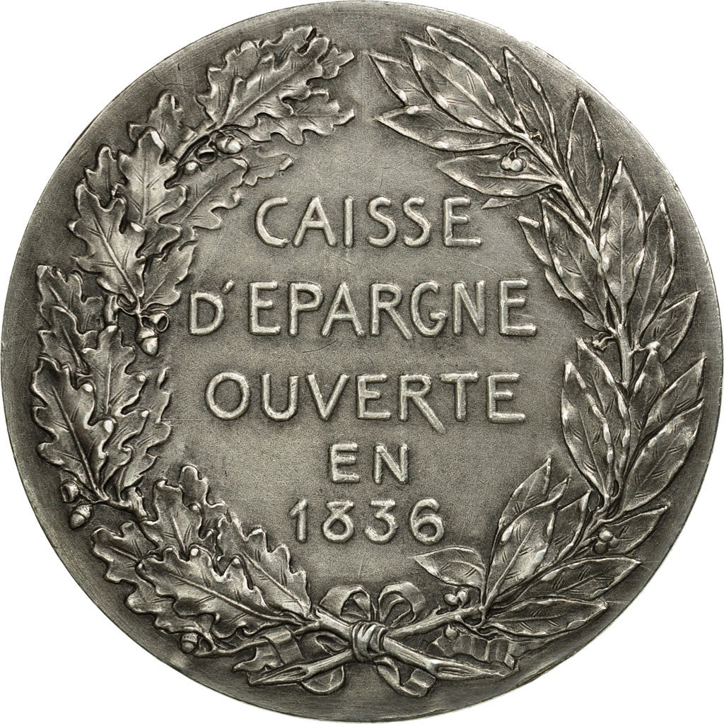 Francia, Token, Caisse d'Epargne de Dieppe, 1836, Delpech, SPL-, Argento