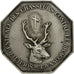 France, Token, Lutte contre le braconnage, 1909, MS(60-62), Silver