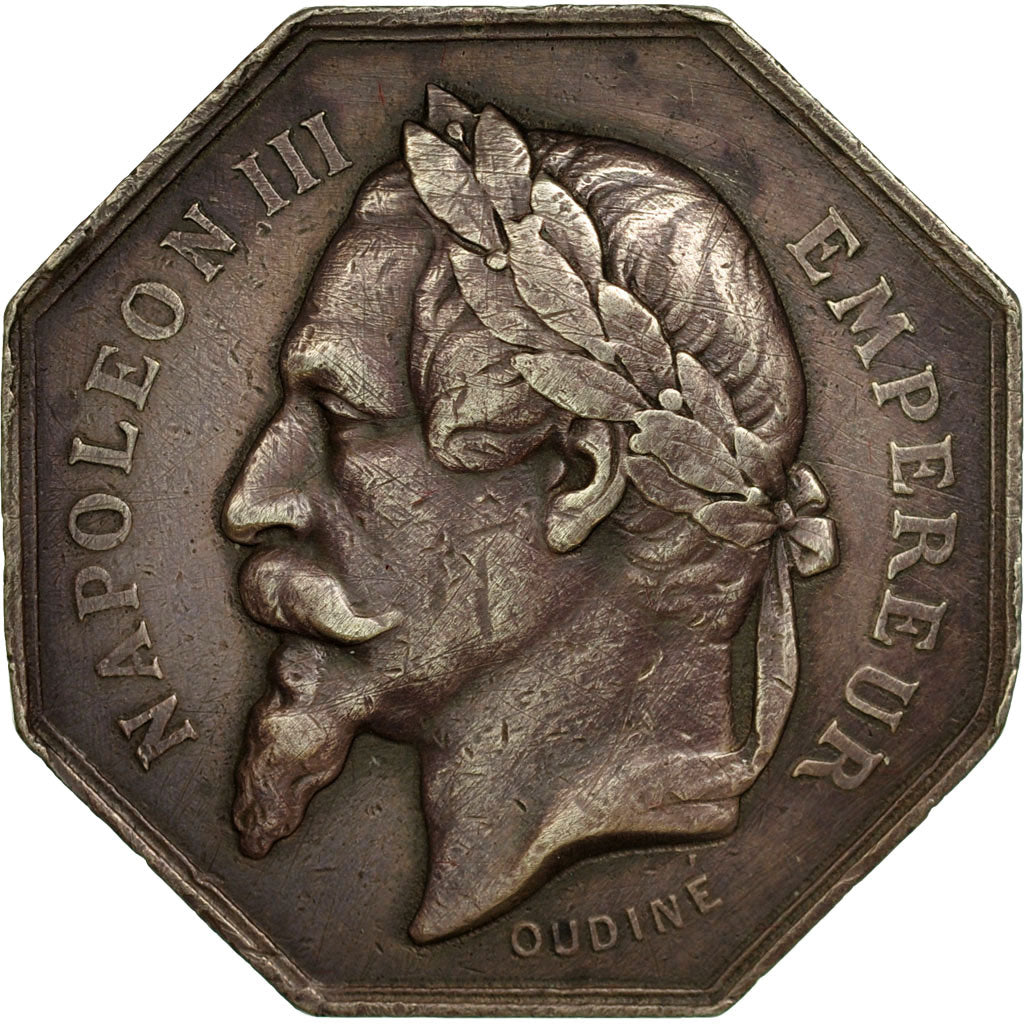 France, Jeton, Conseil départemental de l'Instruction Publique, Napoléon III