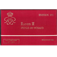 Coin, Monaco, Set, 1975, MS(65-70), Cupro-nickel Aluminium