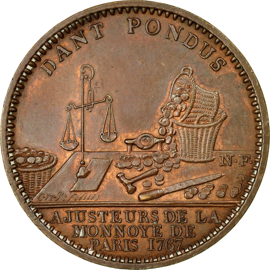 France, Jeton, Monnaie de Paris, Magasin de Vente, SUP, Bronze
