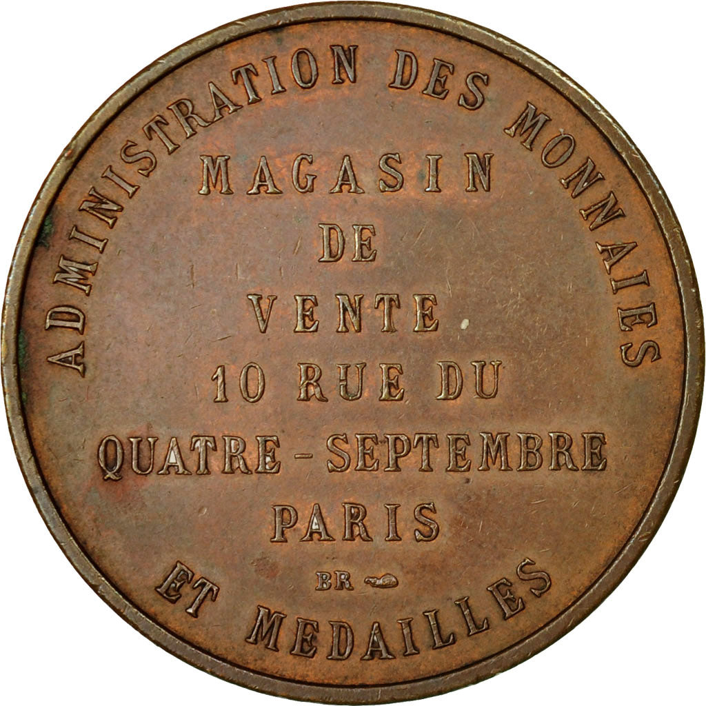 France, Jeton, Monnaie de Paris, Magasin de Vente, SUP, Bronze