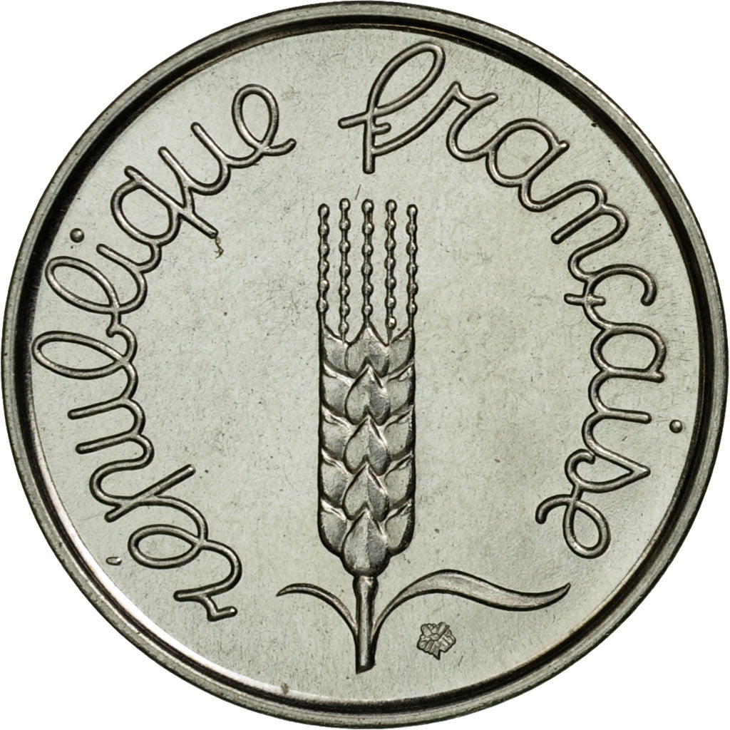Coin, France, Épi, 2 Centimes, 1961, Paris, ESSAI, MS(63), Chrome-Steel