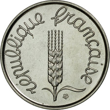 Coin, France, Épi, 2 Centimes, 1961, Paris, ESSAI, MS(63), Chrome-Steel