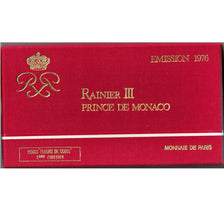 Monaco, Rainier III, Mint Set, 1976