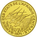 Coin, Central African States, 10 Francs, 1974, Paris, ESSAI, MS(65-70)