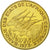 Moneta, Państwa Afryki Środkowej, 5 Francs, 1973, Paris, PRÓBA, MS(65-70)