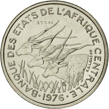 Moneta, Stati dell’Africa centrale, 50 Francs, 1976, Paris, ESSAI, FDC
