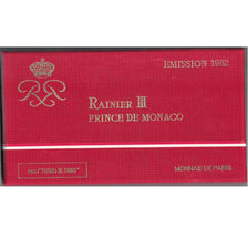 Monaco, Rainier III, Mint Set, 1982
