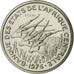 Coin, Central African States, 50 Francs, 1976, Paris, ESSAI, MS(65-70), Nickel