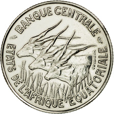 Coin, EQUATORIAL AFRICAN STATES, 100 Francs, 1966, Paris, ESSAI, MS(63), Nickel