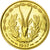 Munten, Frans West Afrika, 25 Francs, 1957, Paris, ESSAI, UNC-, Aluminum-Bronze