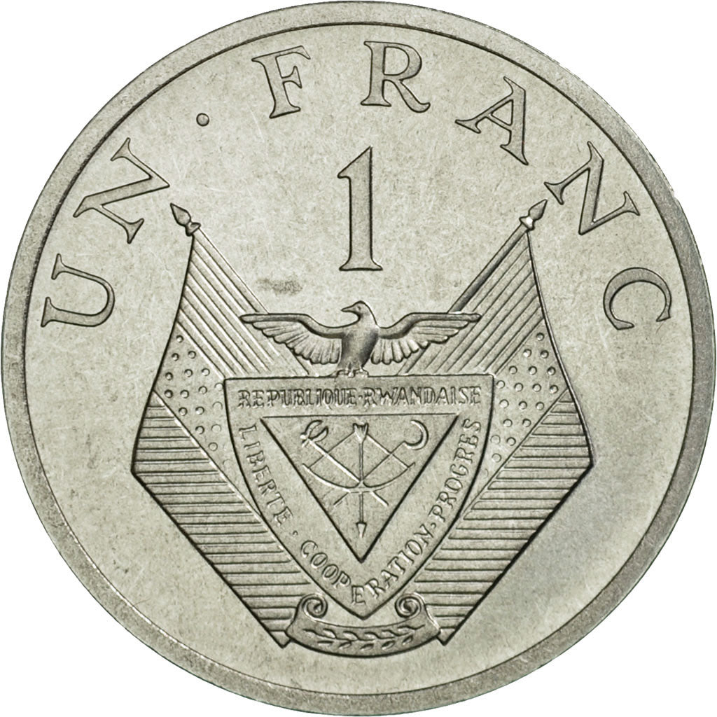 Munten, Rwanda, Franc, 1977, Paris, ESSAI, FDC, Aluminium, KM:E4