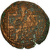 Coin, Constantine IX, Follis, c. 1050, Constantinople, F(12-15), Copper