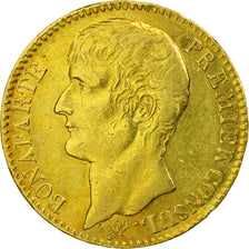 Coin, France, Napoléon I, 40 Francs, 1804, Paris, EF(40-45), Gold, KM:652