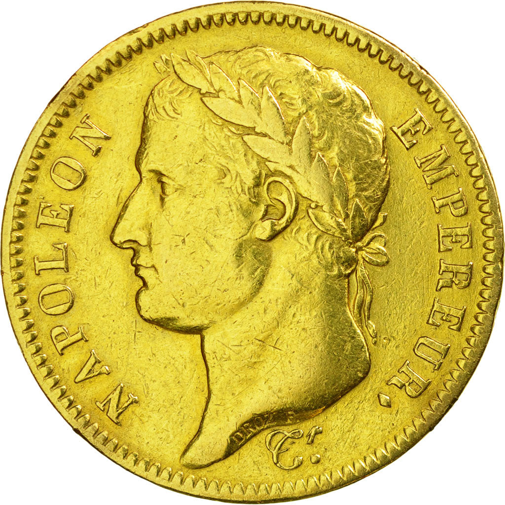 Monnaie, France, Napoléon I, 40 Francs, 1811, Paris, TTB, Or, Gadoury:1084