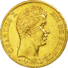 Münze, Frankreich, Charles X, 40 Francs, 1828, Paris, VZ, Gold, KM:721.1