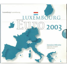 Luxembourg, Euro Set of 8 coins, 2003