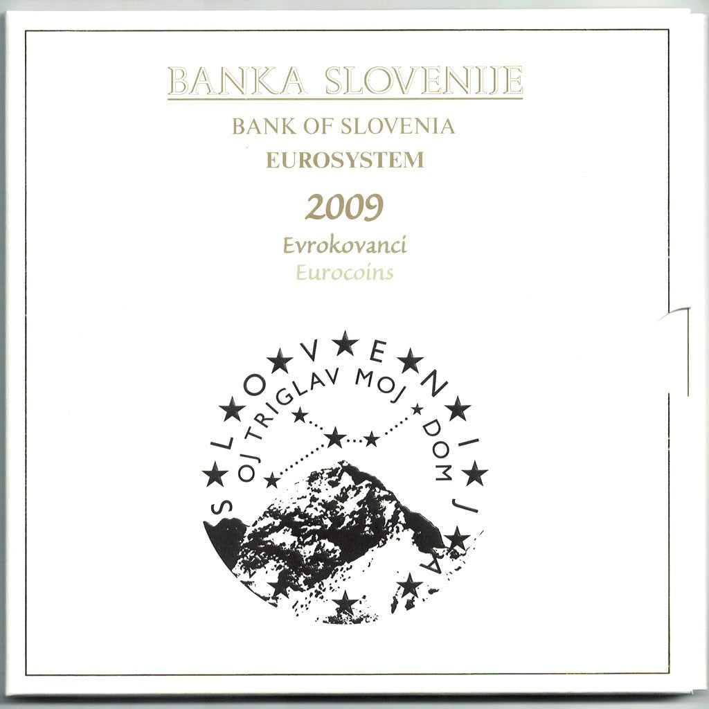 Slovenia, Euro Set of 9 coins, 2009