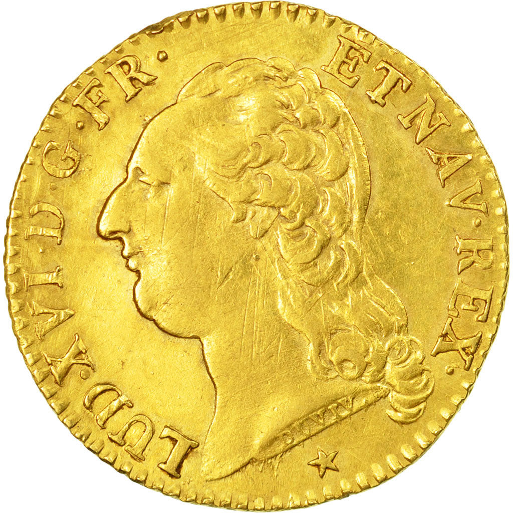 Munten, Frankrijk, Louis XVI, Louis d'or à la tête nue, Louis d'Or, 1788