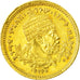 Moneda, Etiopía, Menelik II, 1/2 Werk, 1889 (1897), EBC+, Oro, KM:TS5