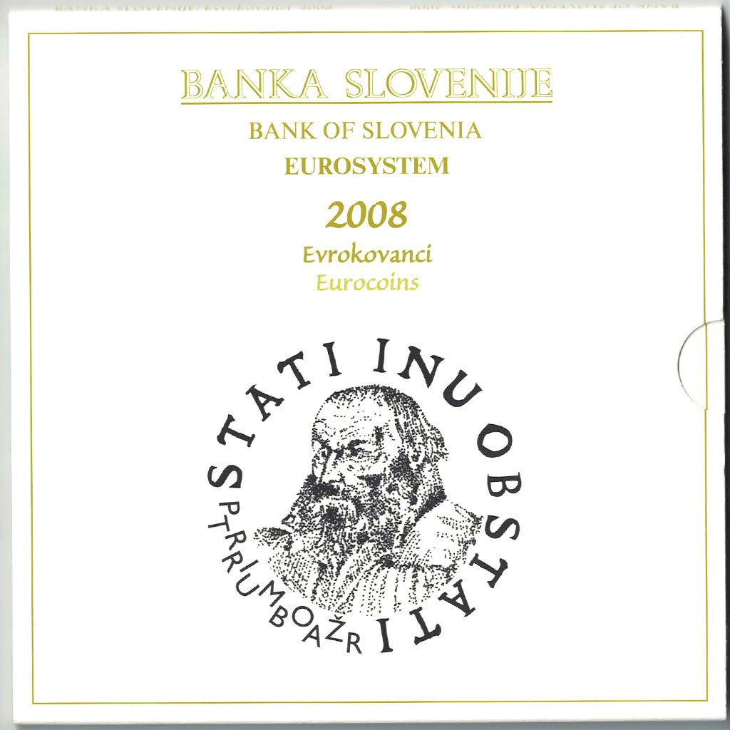Slovenia, Euro Set of 9 coins, 2008