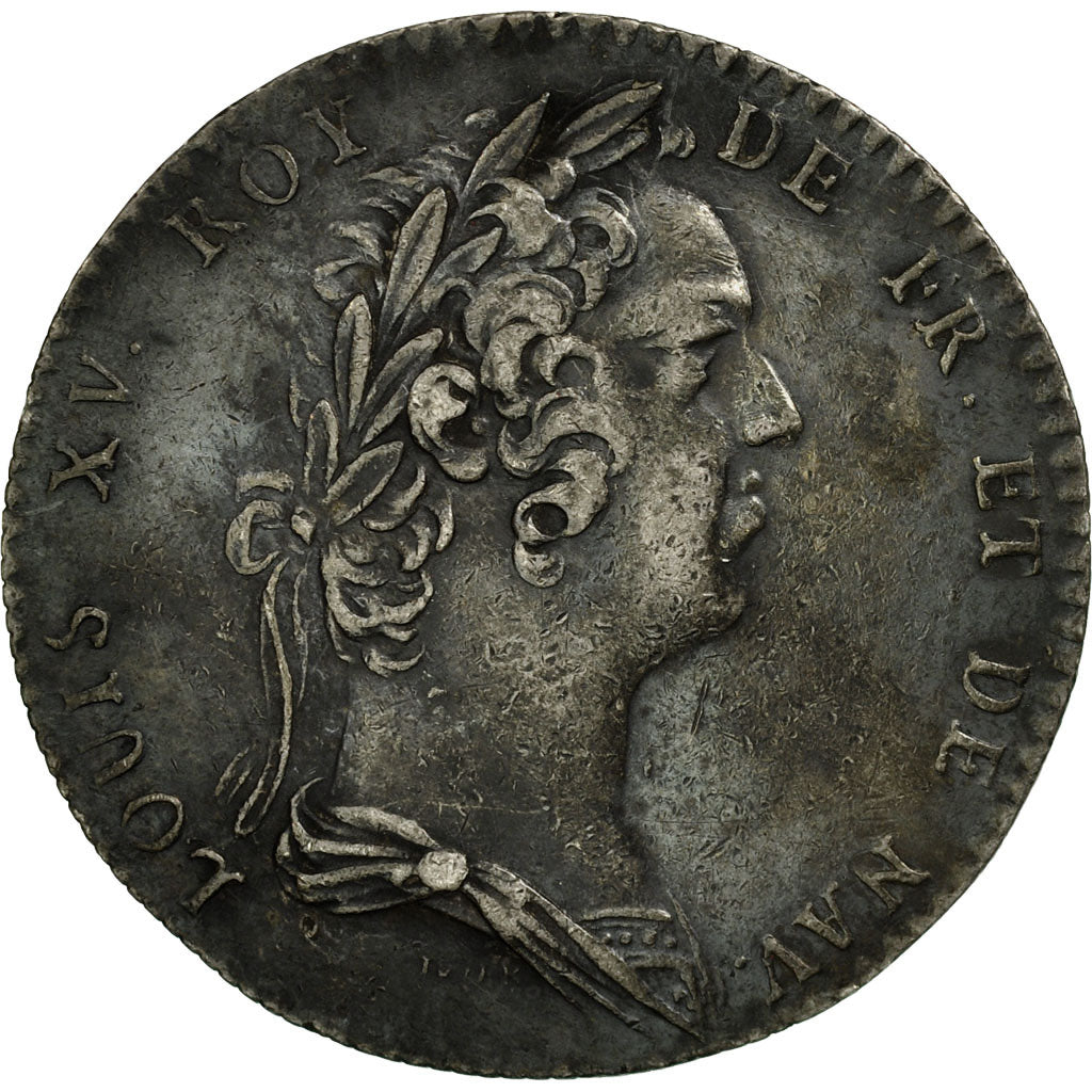 Francia, Token, Louis XV, Académie Française, MBC+, Plata, Feuardent:4377