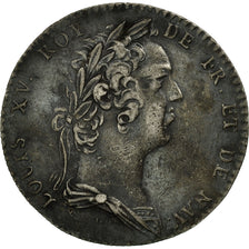 Francia, Token, Louis XV, Académie Française, MBC+, Plata, Feuardent:4377