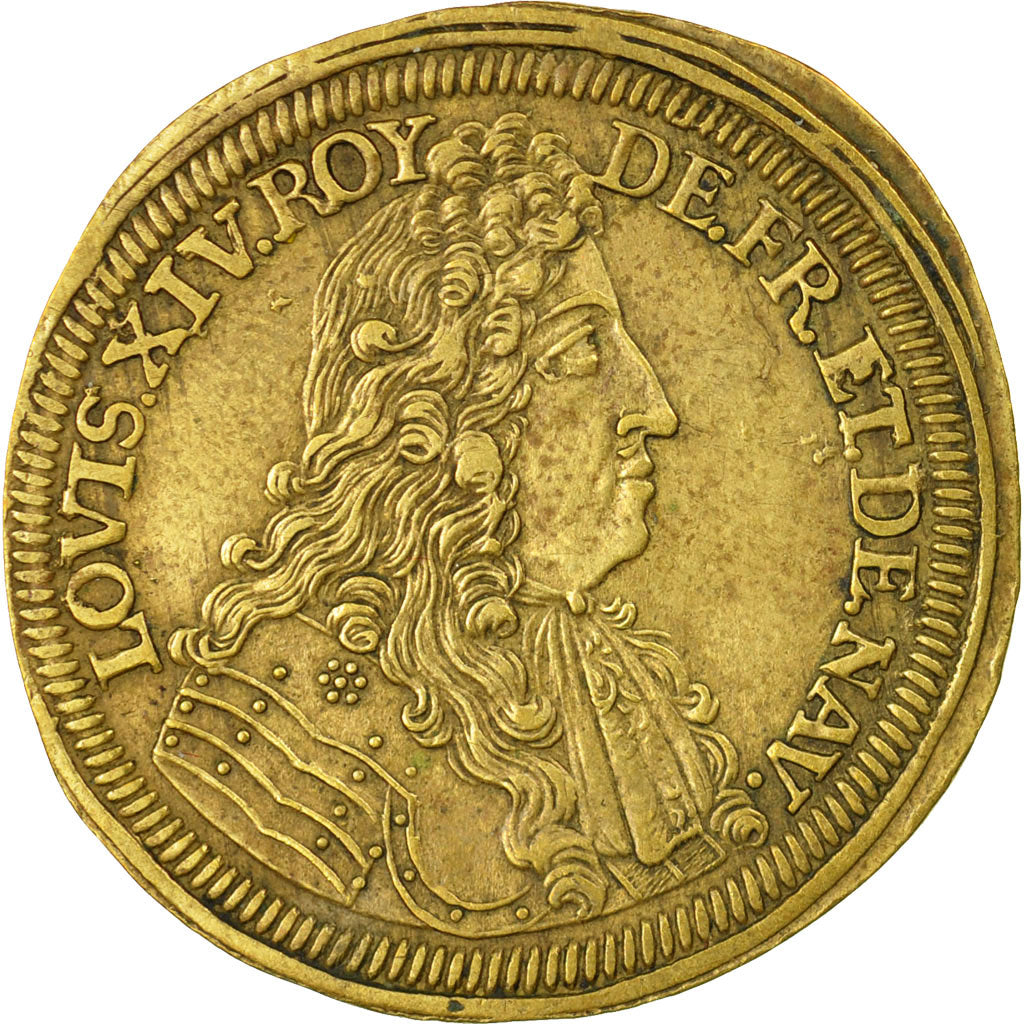 France, Count Token, Louis XIV, Nuremberg, MS(60-62), Brass