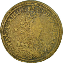 France, Count Token, Louis XIII, Nuremberg, VF(30-35), Brass