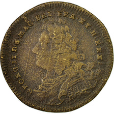 Great Britain, Token, George II, Coronation, 1727, VF(20-25), Brass