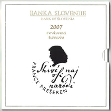 Slovenia, Euro Set of 8 coins , 2007