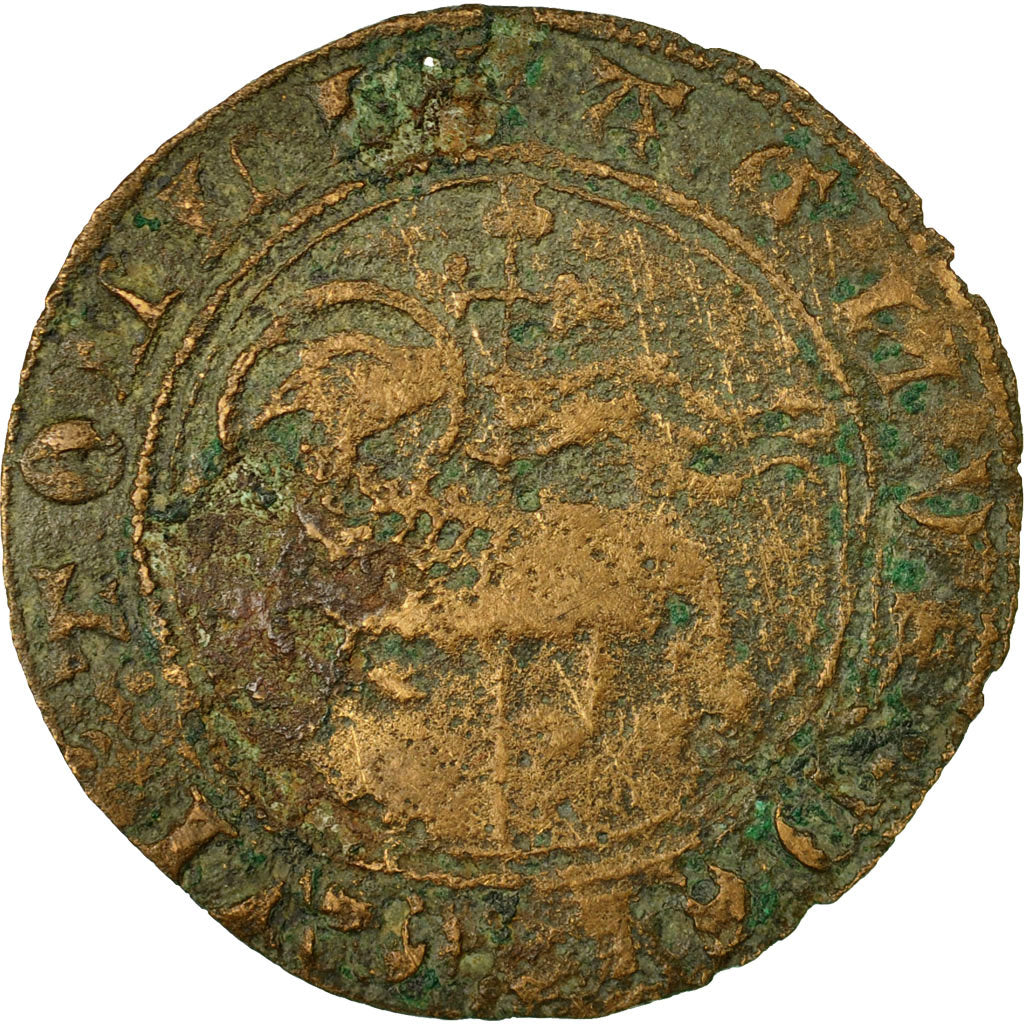 France, Token, Jeton de Compte au mouton, VF(30-35), Bronze